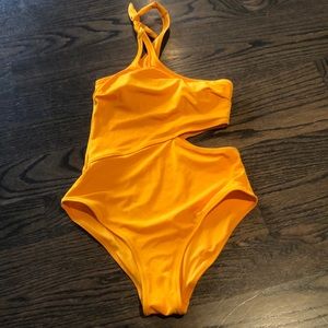H&M women’s cut-out one piece swimsuit, size 2